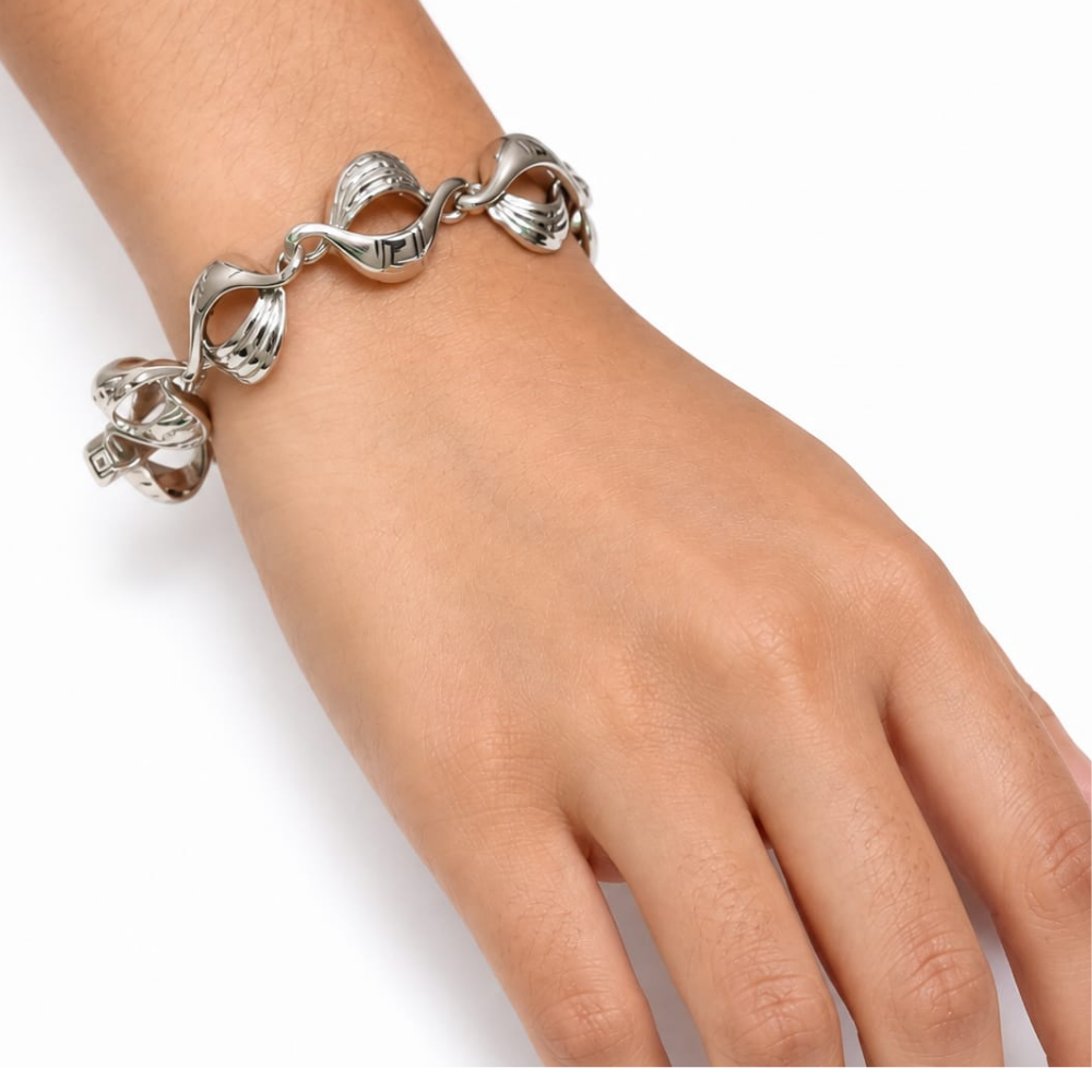 Elegant Silver Infinity Bracelet |