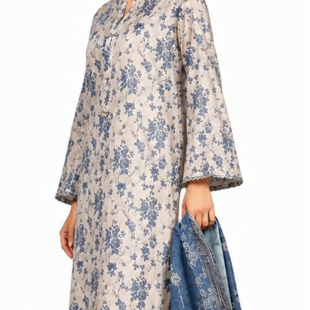 Sapphire Lawn 3-Piece Unstitched Suit