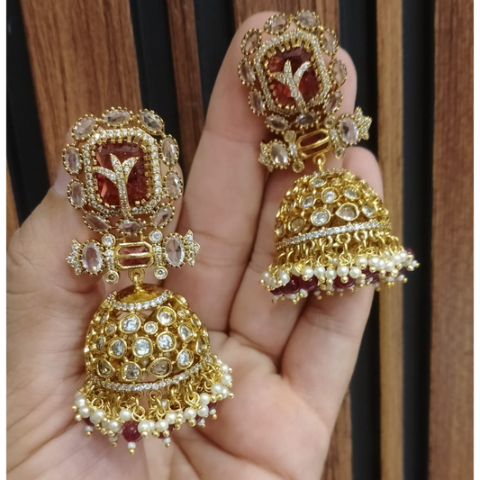 Kudan Jhumka Earring glammashion