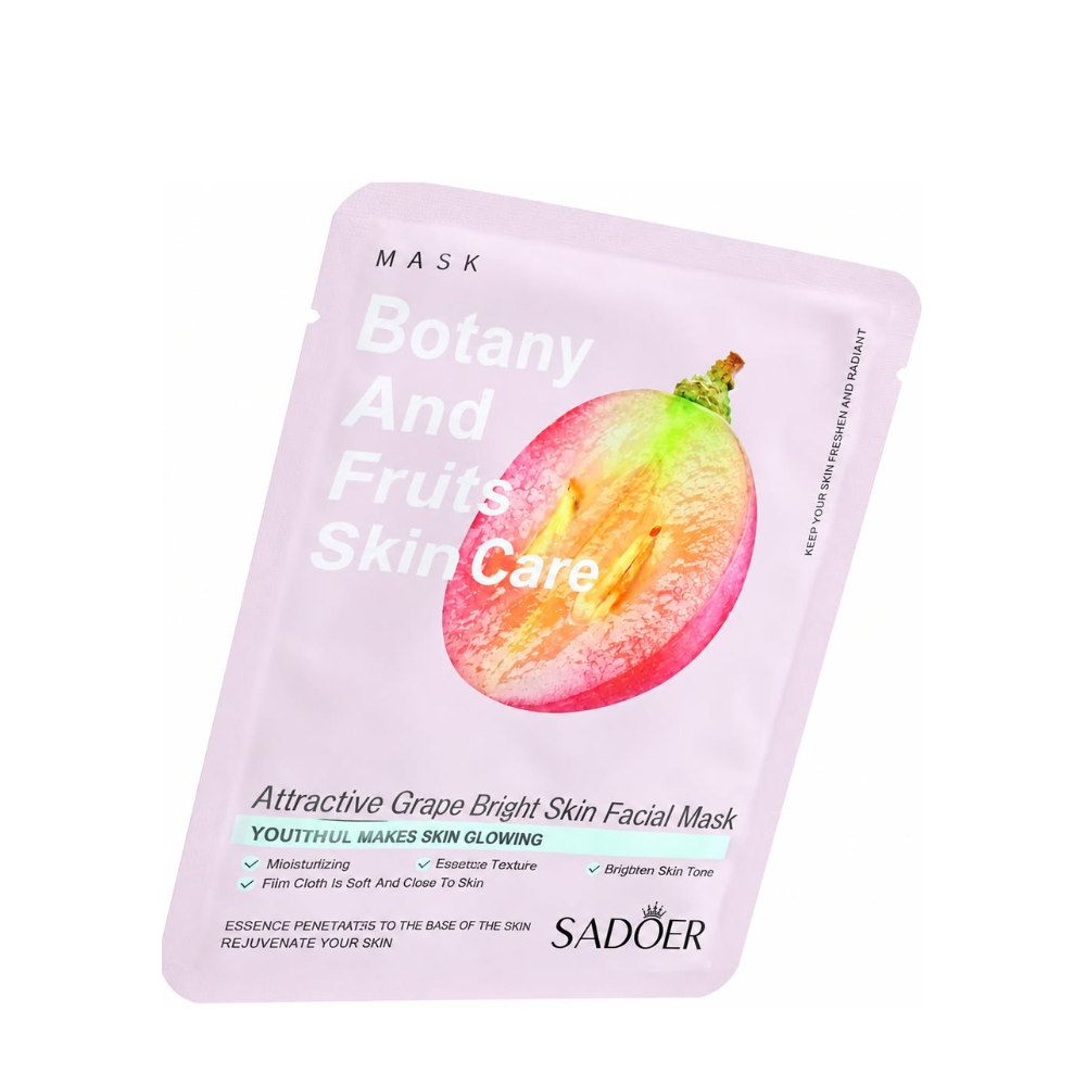 SADOER Grape Brightening Facial Mask
