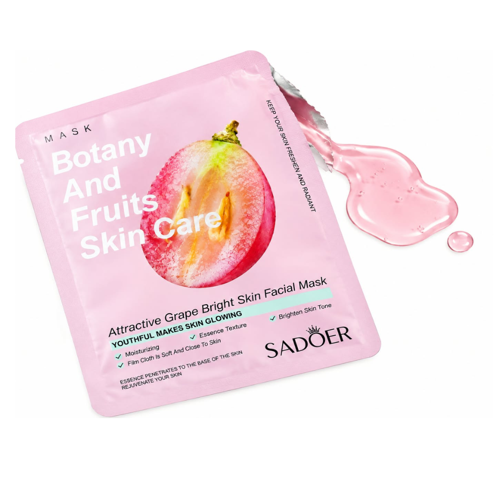 SADOER Grape Brightening Facial Mask
