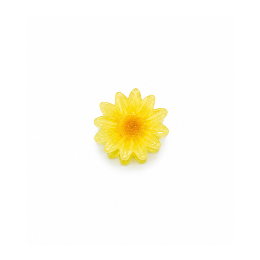 Mini Flower Hair Claw Clip –