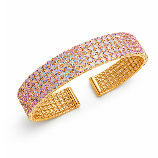 Luxury Crystal Cuff Bracelet for Women